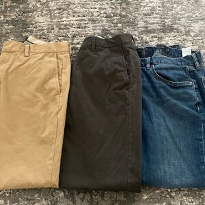 Set of 3 Banana Republic pants 31x30